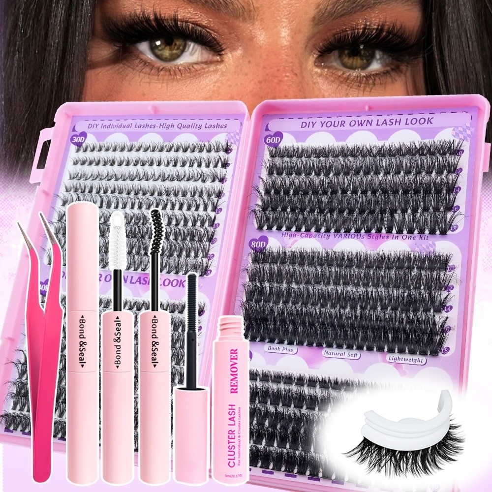 Faux Mink Lash - 9-18mm 길이의 인조 속눈썹, 자연스러운 룩,