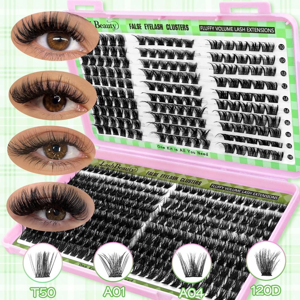 내추럴 룩 인조 속눈썹 본드 앤 씰 클러스터 디자인 3 - Faux Mink Lash 리뷰 및 가격