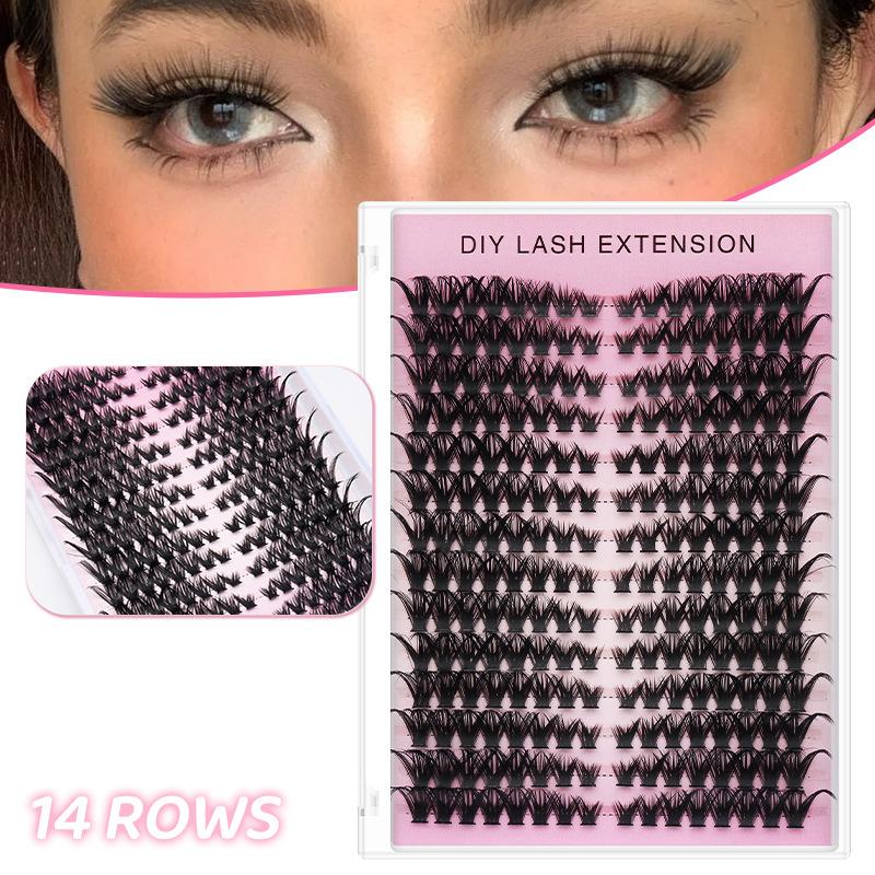 20개 DIY 인조 속눈썹 연장 개별 클러스터 부드러운 - Eyelash Extension Volume Lashes 리뷰 및 가격