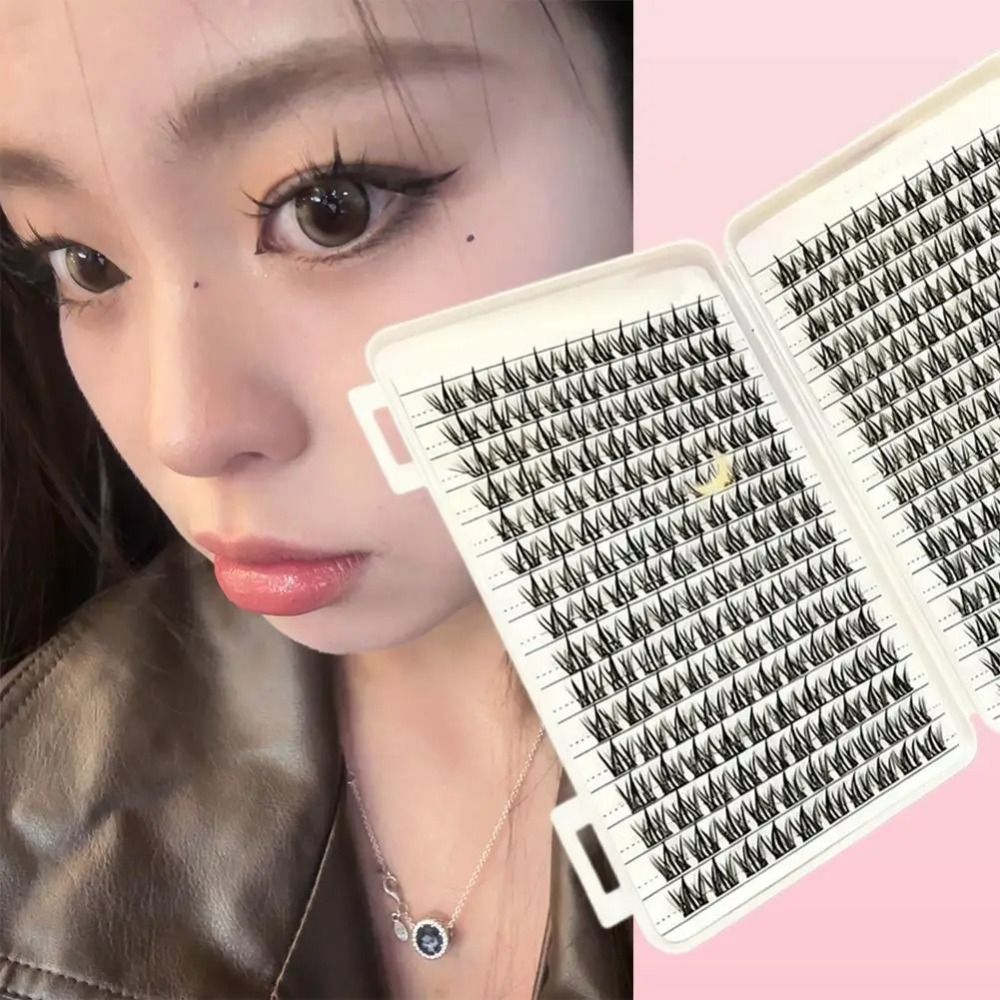 자연스러운 룩의 인조 속눈썹 본드 앤 실 클러스터 디자 - Faux Mink Lash 리뷰 및 가격