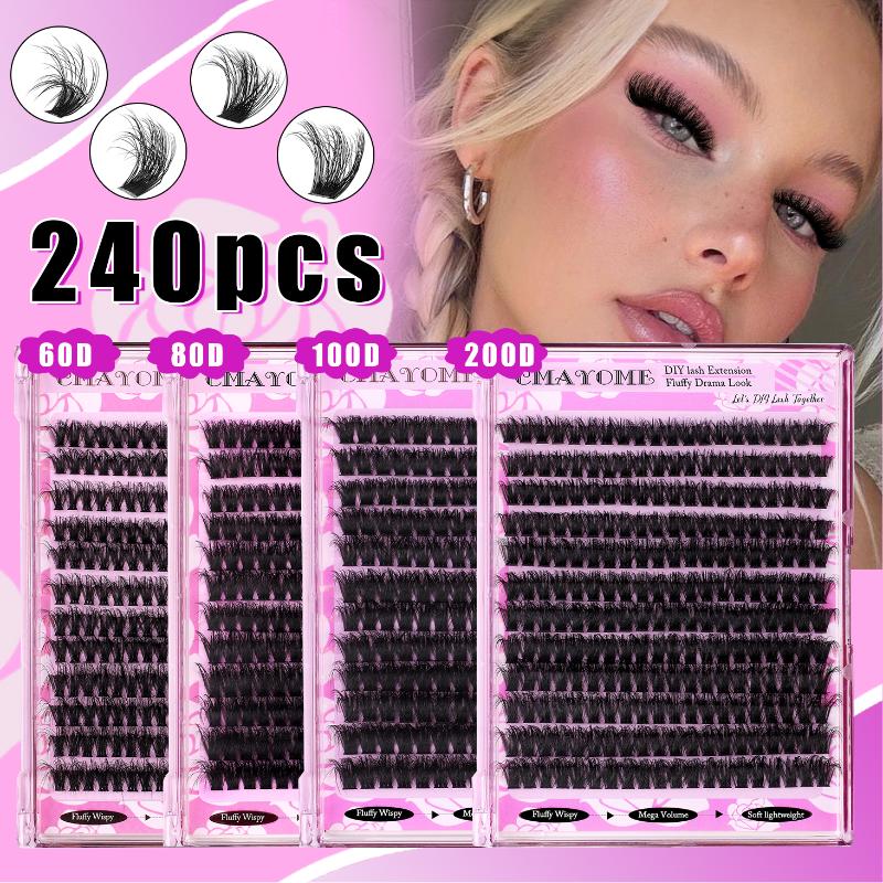 볼륨 D 컬 속눈썹 클러스터 연장 14-18mm 부드러 - Eyelash Extension Volume Lashes 리뷰 및 가격
